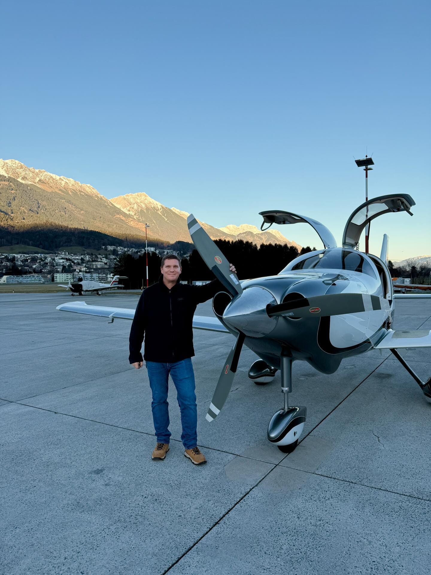Flug von Berlin nach Usedom