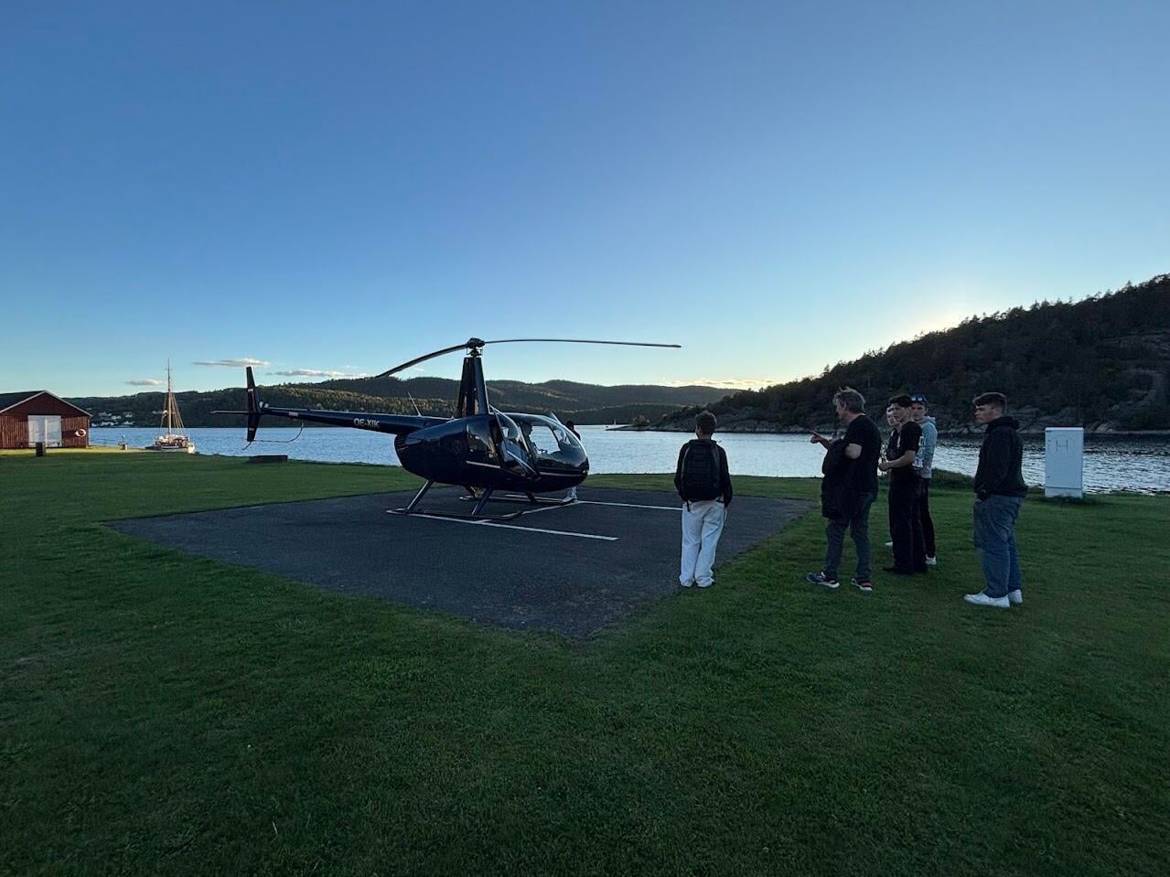 Landing at Oskarsborg