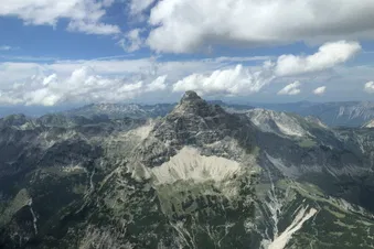 Zugspitze und Hochvogel (Allgäuer Alpen Rundflug)
