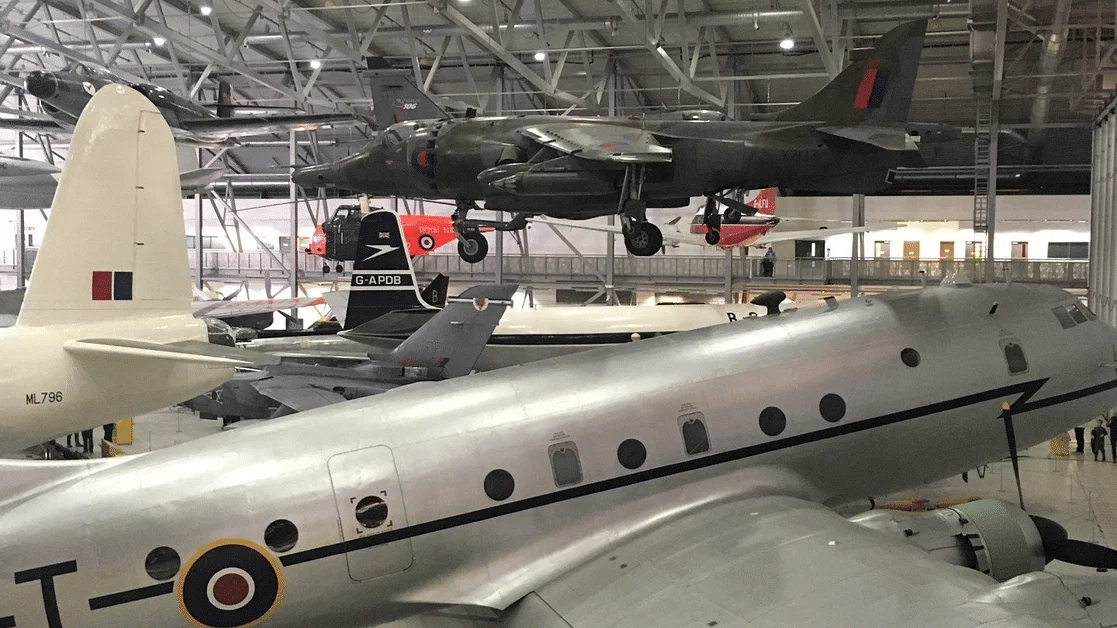Fly to IWM Duxford from Turweston for the day