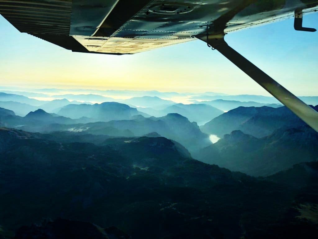 Flug von Krems nach St. Georgen im Ybbsfelde