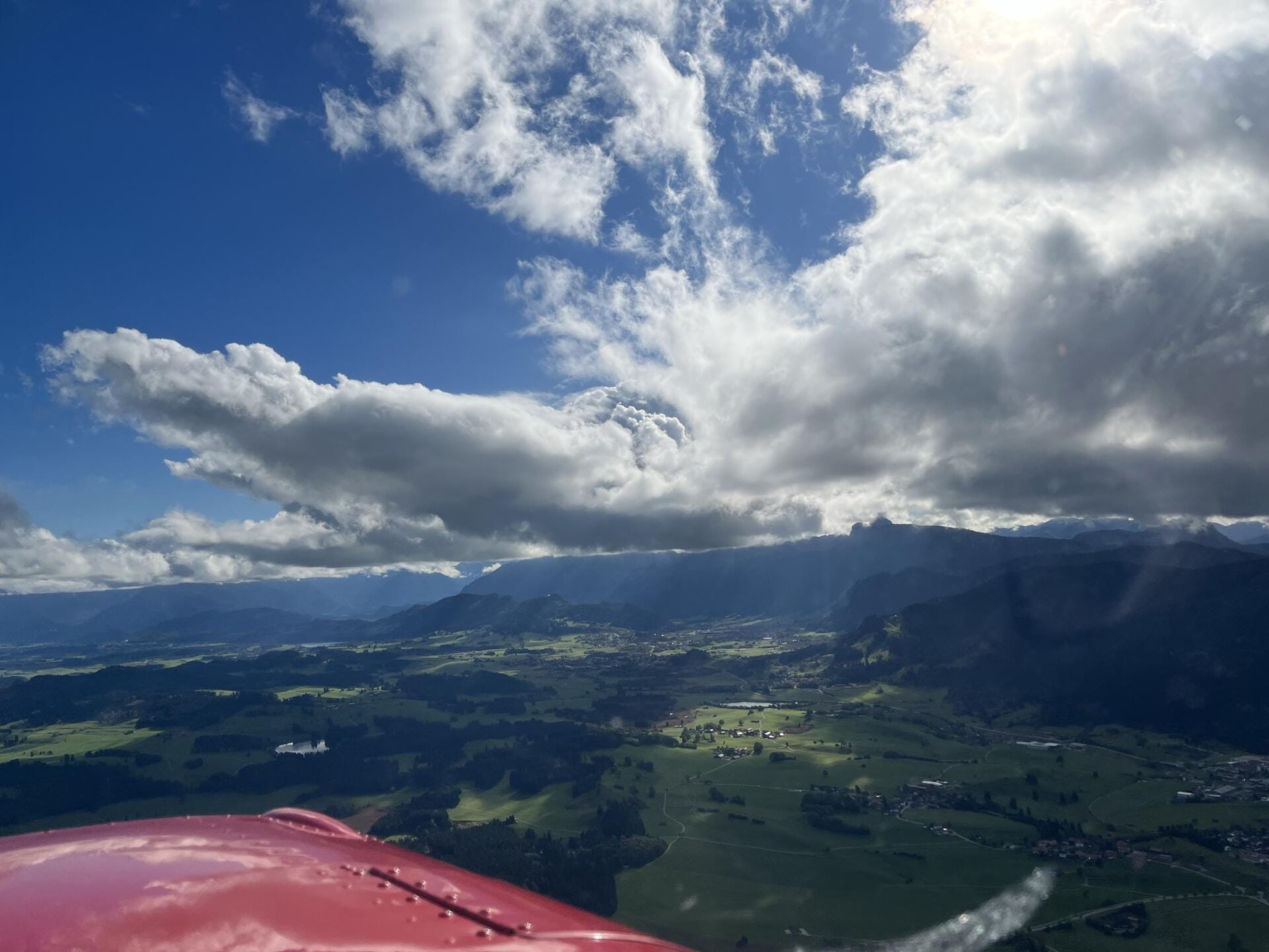 Rundflug: Zugspitze, Füssen & Schloss Neuschwanstein