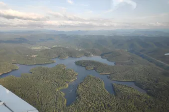 Survol pays des étangs et massif des Vosges