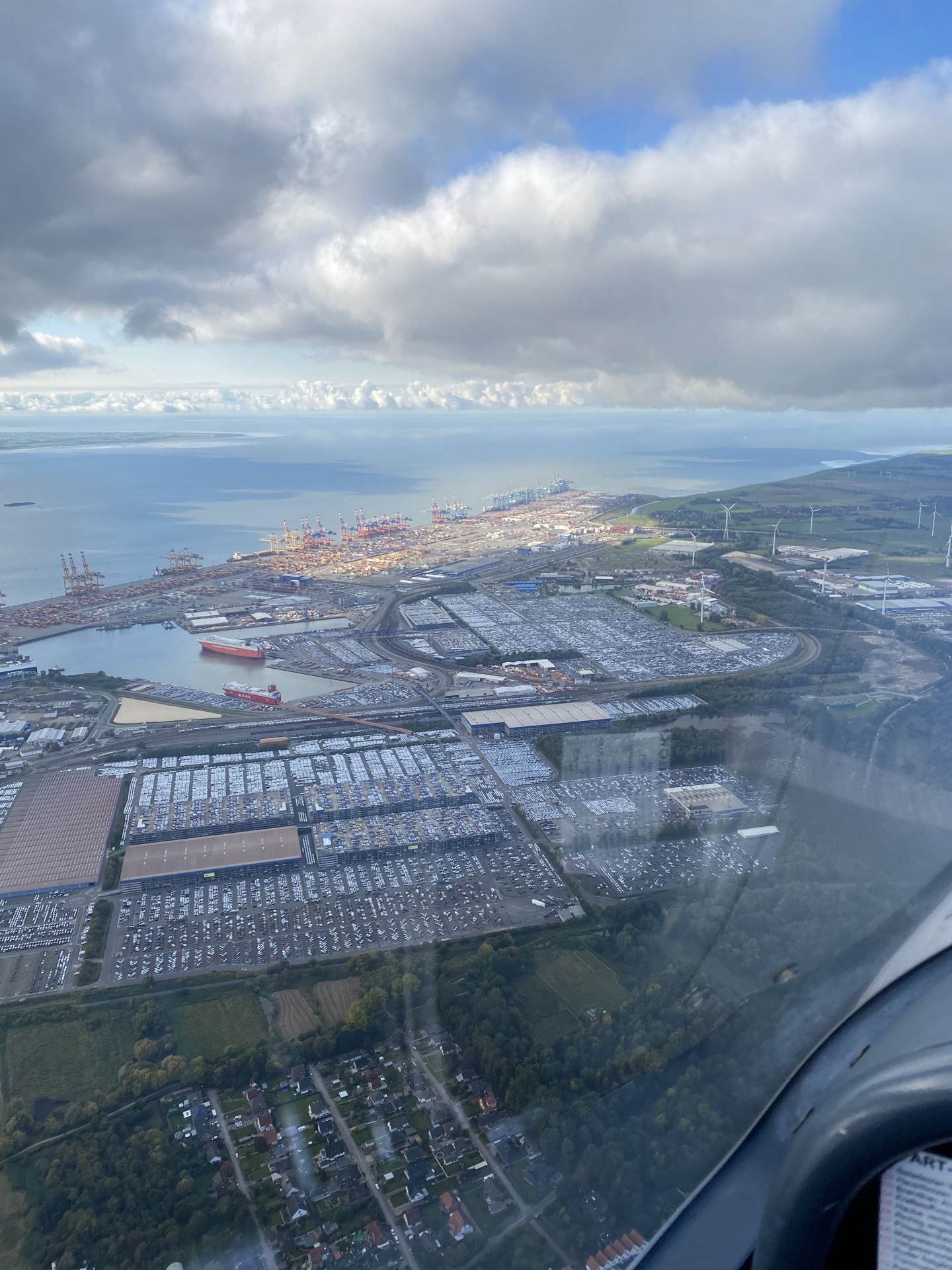 Großer Hafenrundflug - Nordseeküste