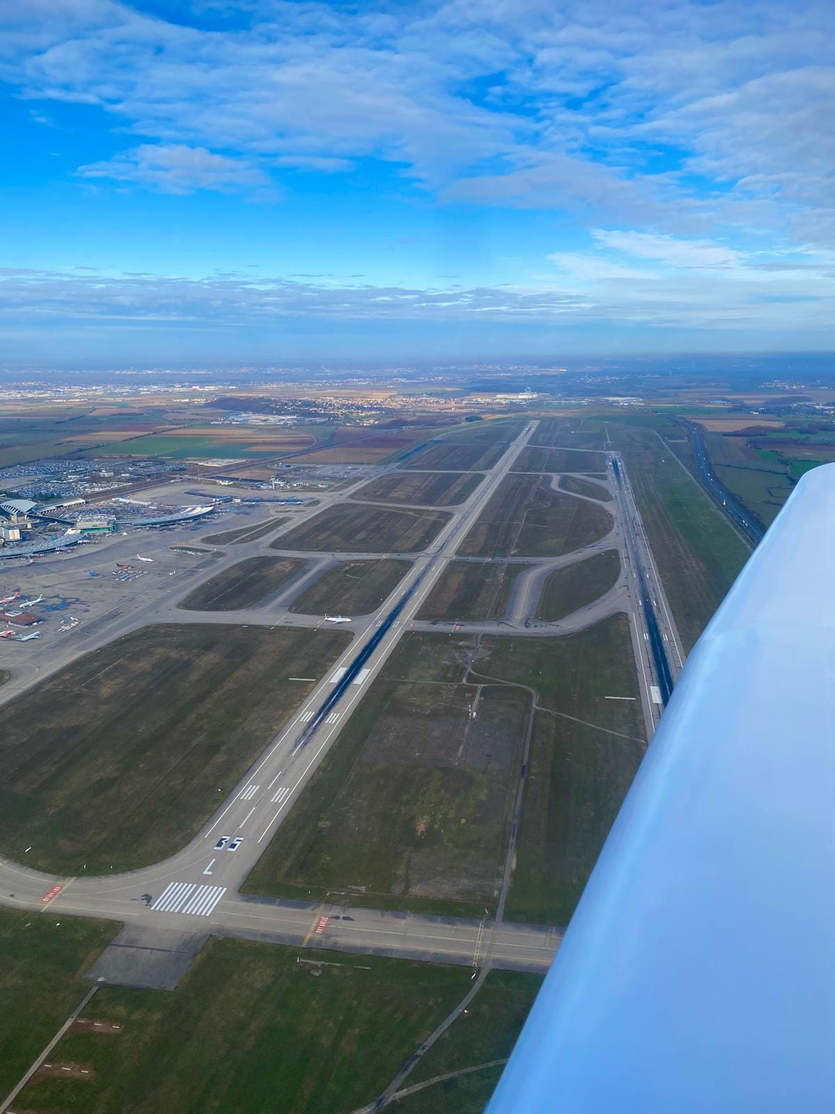 Survol de Lyon Saint-Exupéry