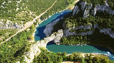Les merveilles de l’Ardèche vues du ciel