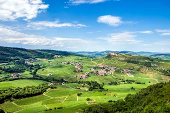 Découverte de la Bourgogne depuis le ciel
