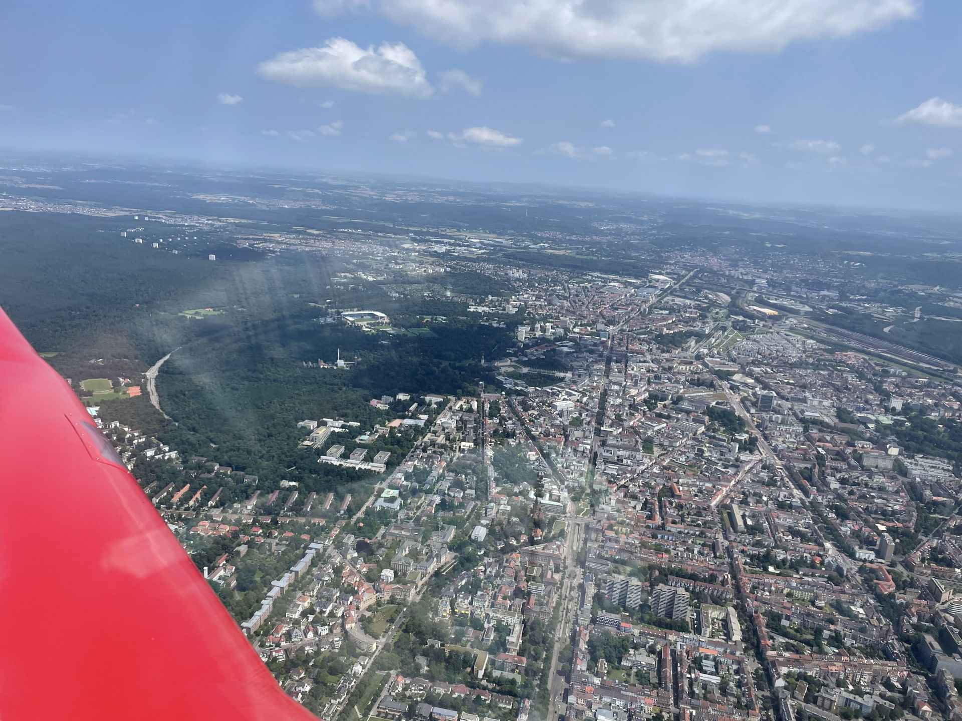 Schöner Rundflug im Rhein Main Gebiet