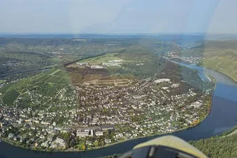 Base leg on Traben airfield