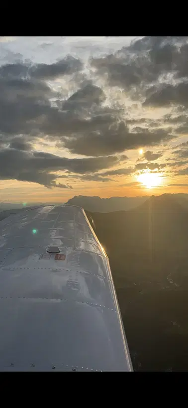 Alpenrundflug von Vilshofen aus