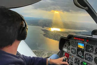 Vol lever du soleil Perpignan