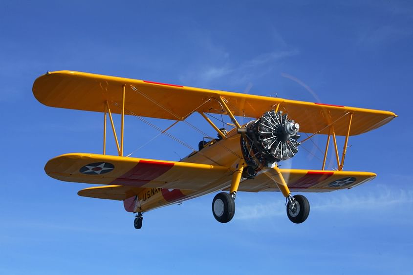 Doppeldecker Rundflug in einer 450HP Boeing Stearman