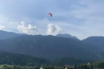 Paraglider im Drautal