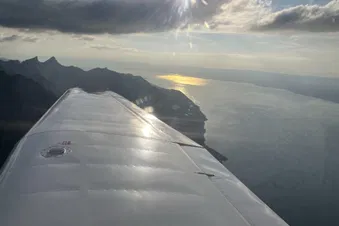 Cervin et alpes valaisannes - flight to the Matterhorn