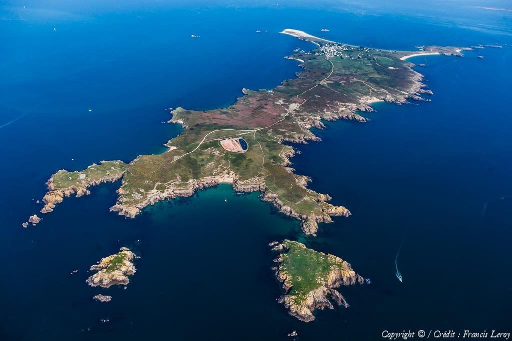 Balade aérienne d'îles en îles depuis Quiberon