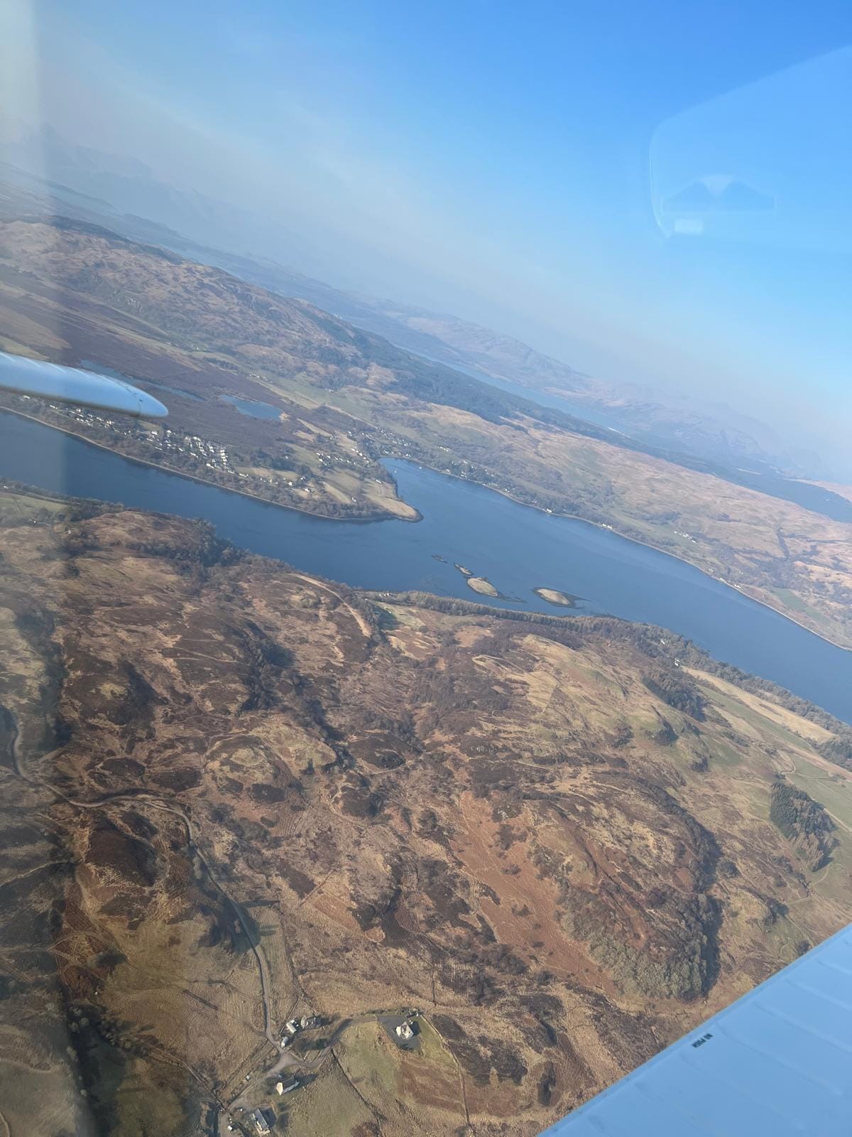 Sightseeing over the Lake District