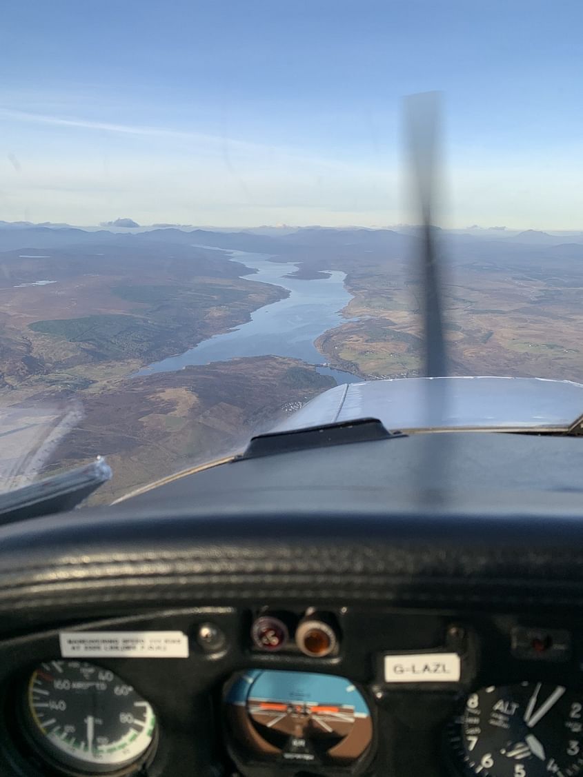 Discover the Highland Lochs from the sky