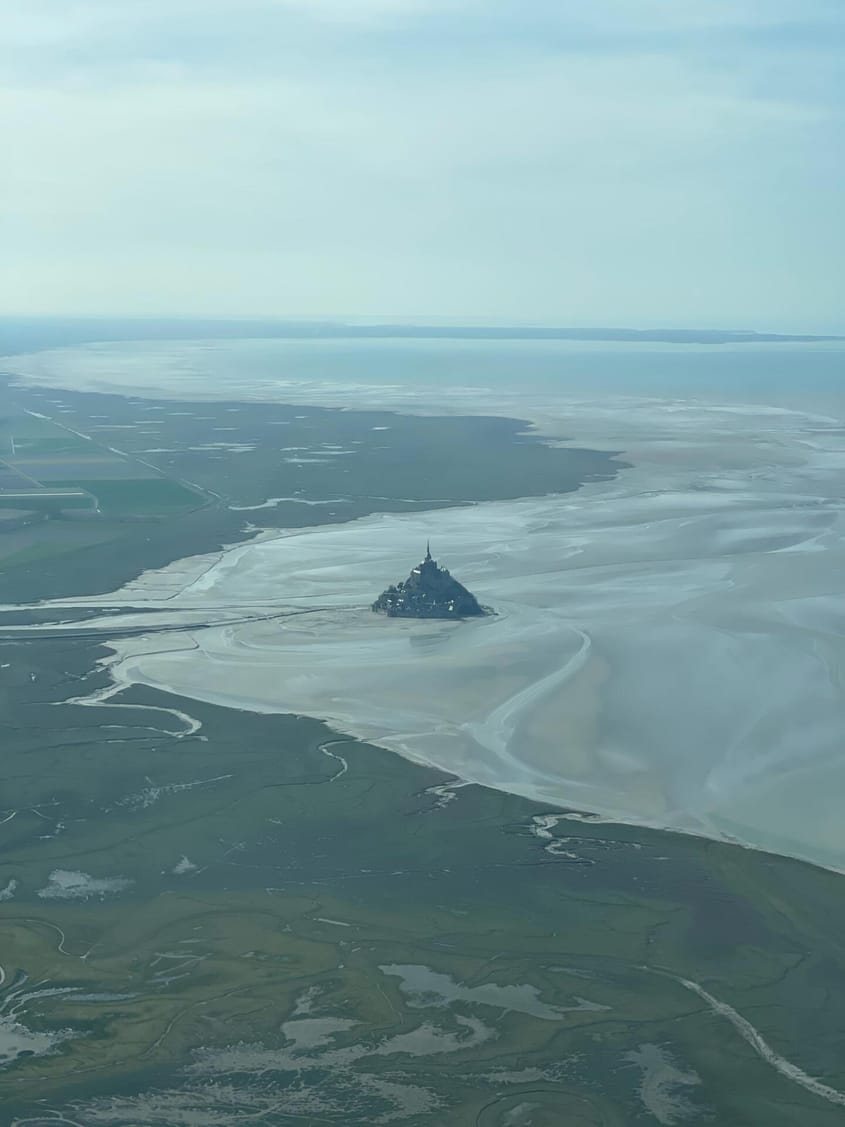 Décollons pour le Mont Saint Michel