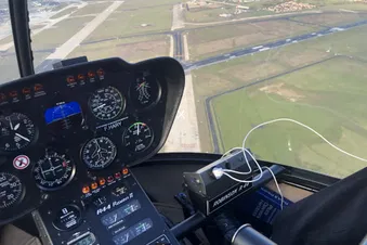 Survol de Paris Orly.