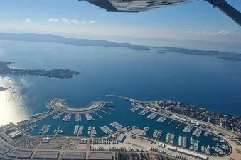 Panoramic flight Zadar - Ugljan - Sukošan