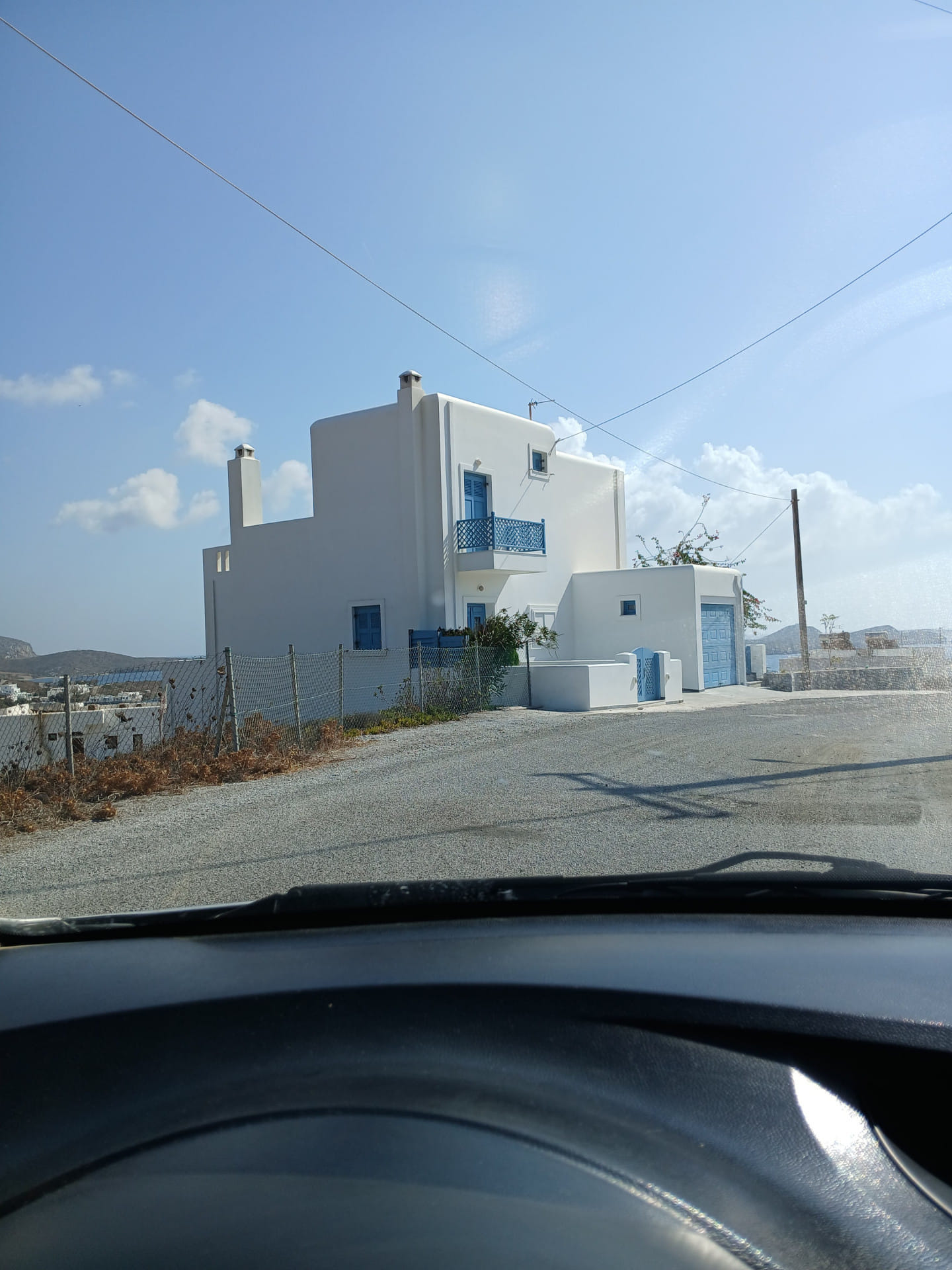 Cycladic architecture although the island belongs to Dodekanese