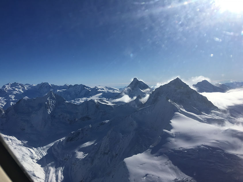 Mont Blanc, Matterhorn, Aletschgletscher, Jungfraujoch