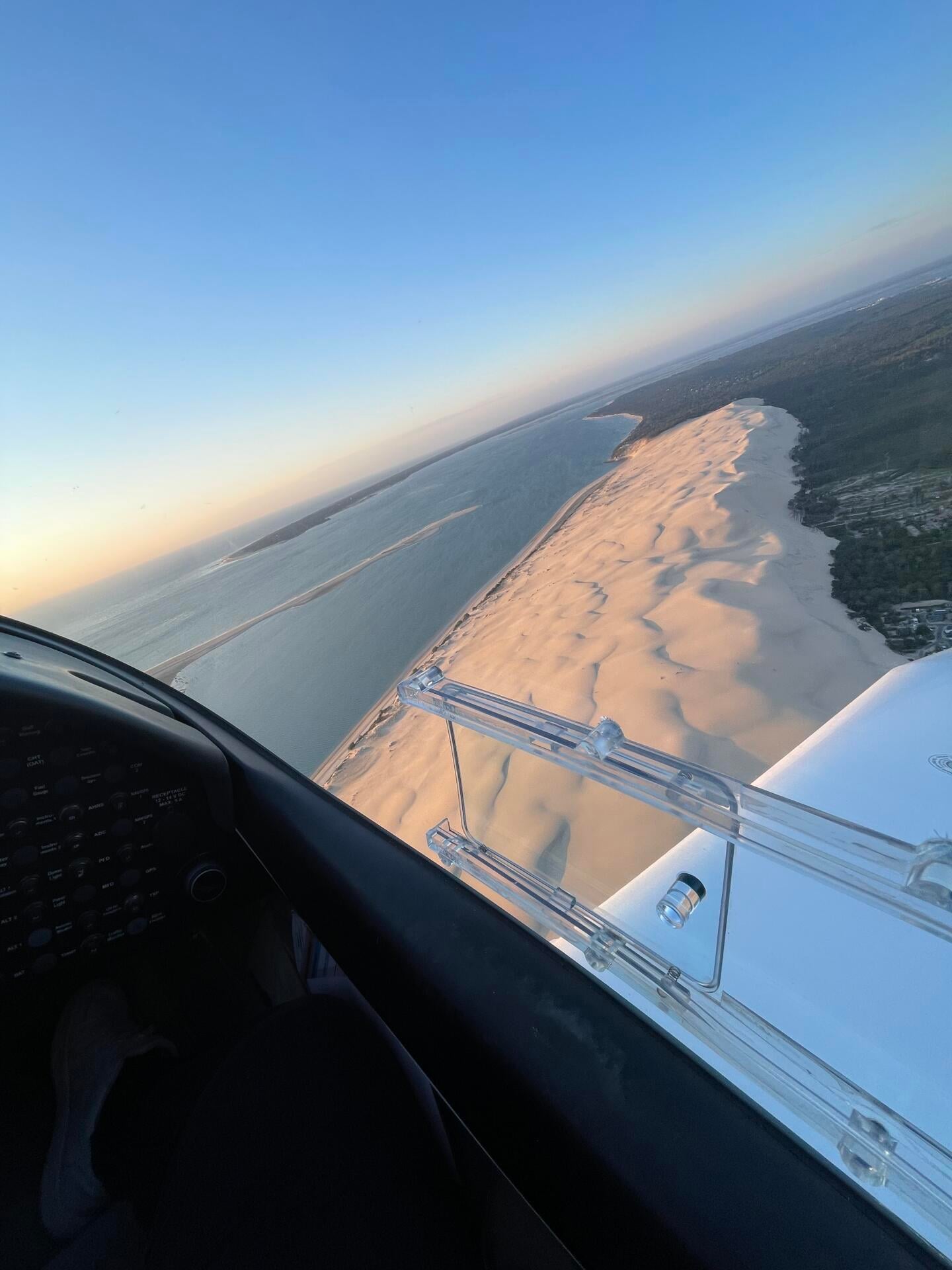Bordeaux vu du ciel, tour de la CTR au départ d’Arcachon