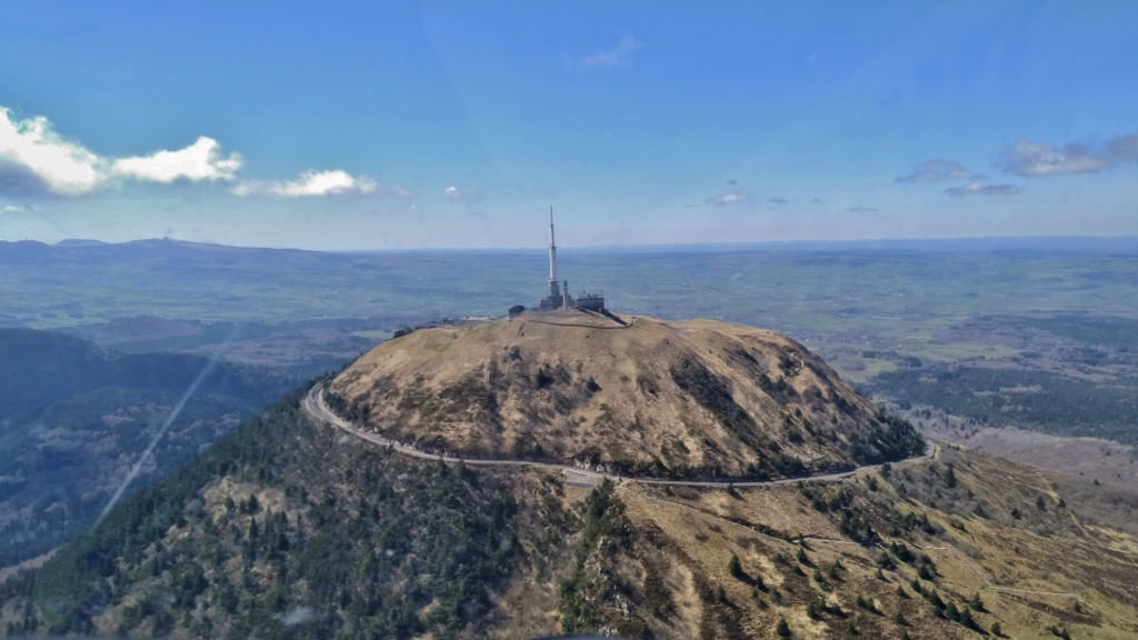 Vol Chaine des Puys - Puy de Dôme et Sancy