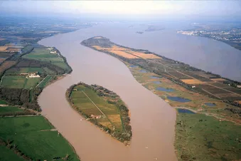 l'estuaire après St André de Cubzac