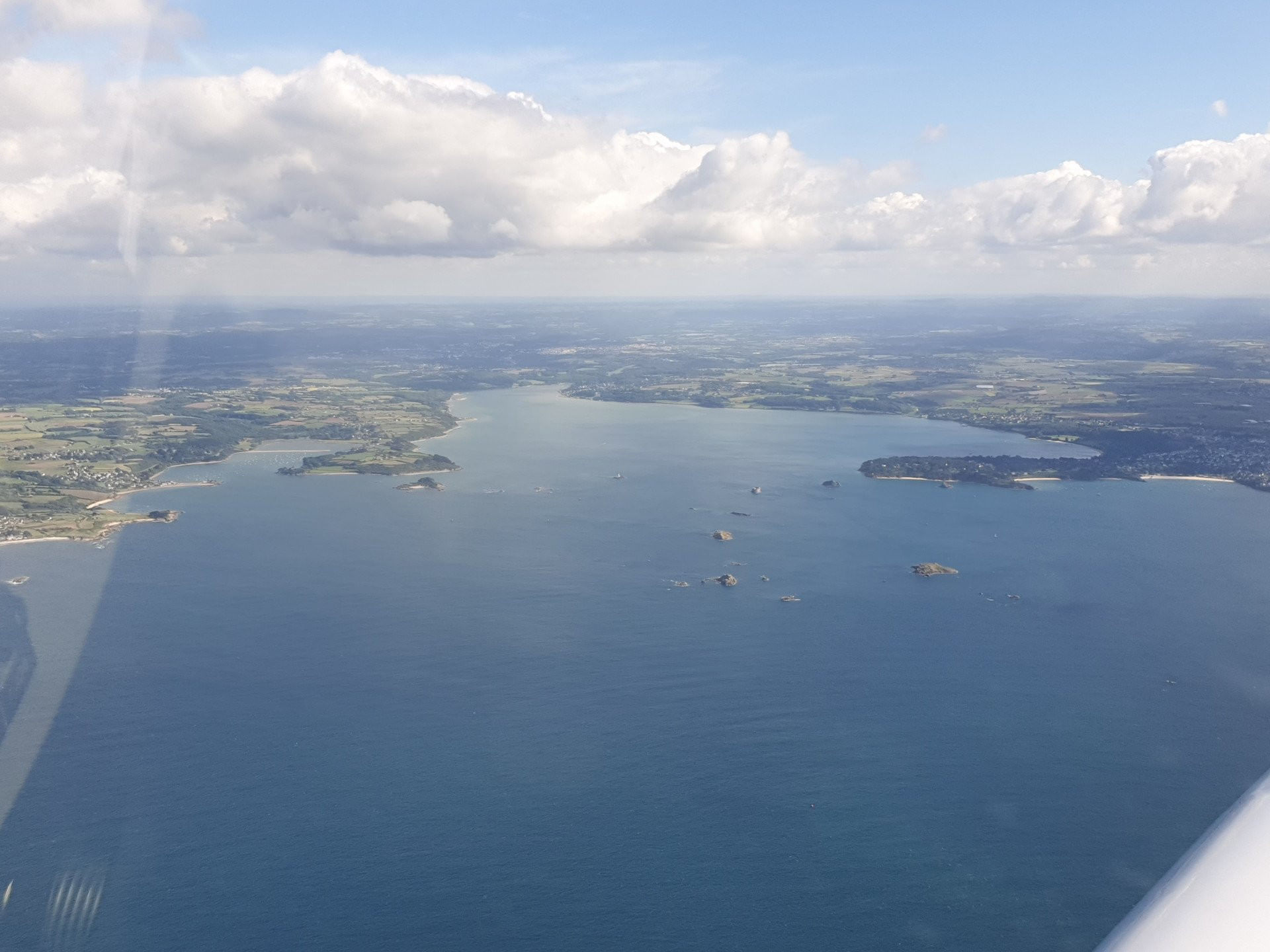 Découverte de la Baie de Morlaix vue du ciel