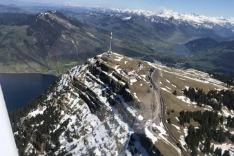 Flug zum grossen und kleinen Mythen und über die Rigi retour