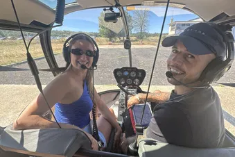 La camargue en helicoptere
