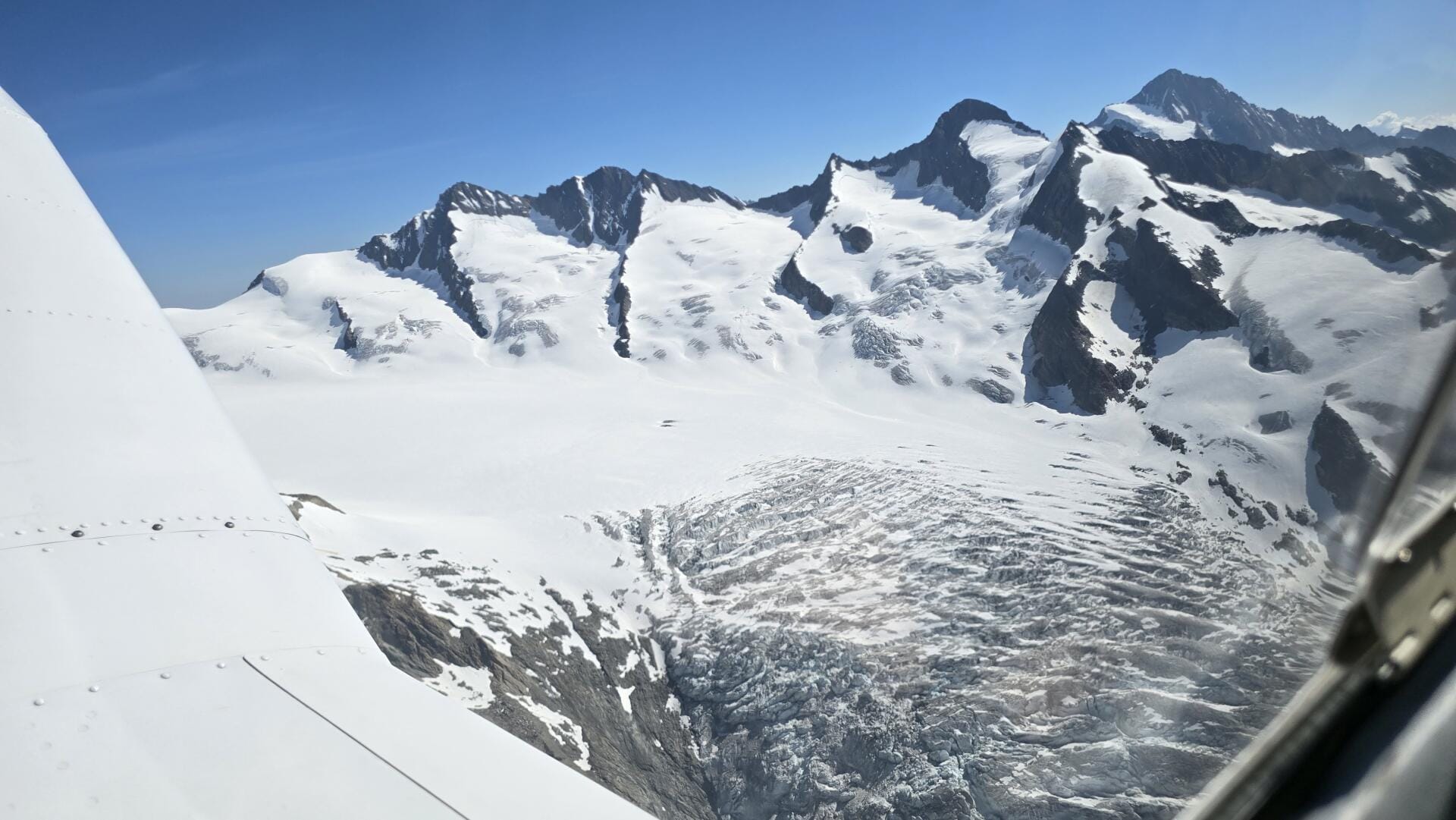 Berner und Walliser Gletscher