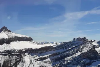 Vol panoramique en hélico au départ de Sion (1h)