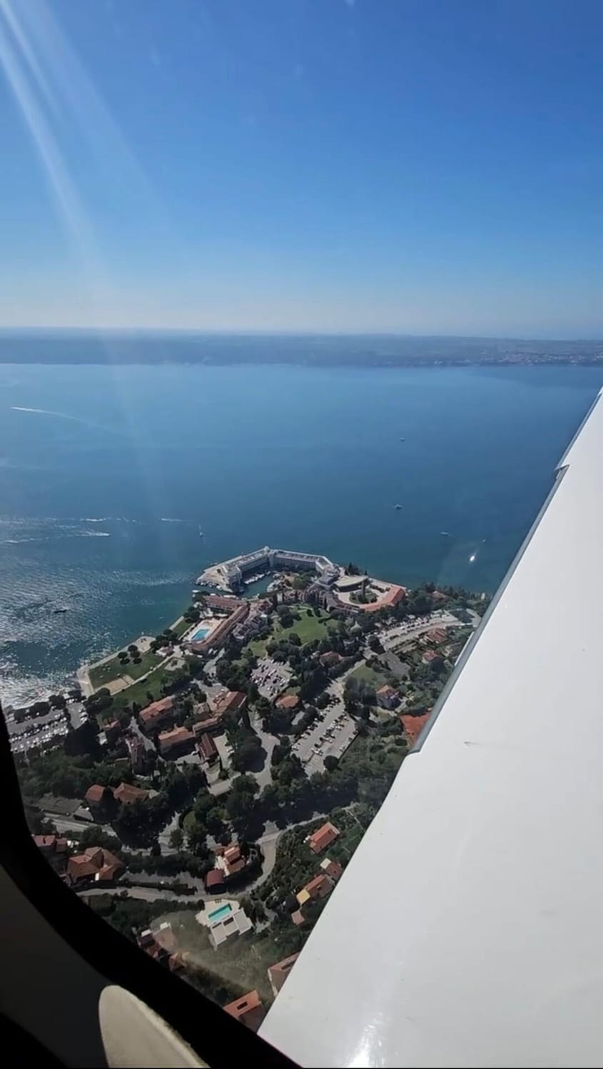 Ausflug nach Portoroz in komfortabler Piper PA46