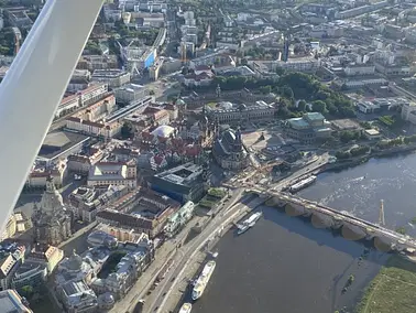 (Kleiner) Rundflug über Dresden