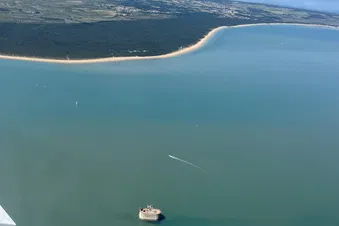 Côte est de l'ile d'Oléron au niveau de Boyard ville