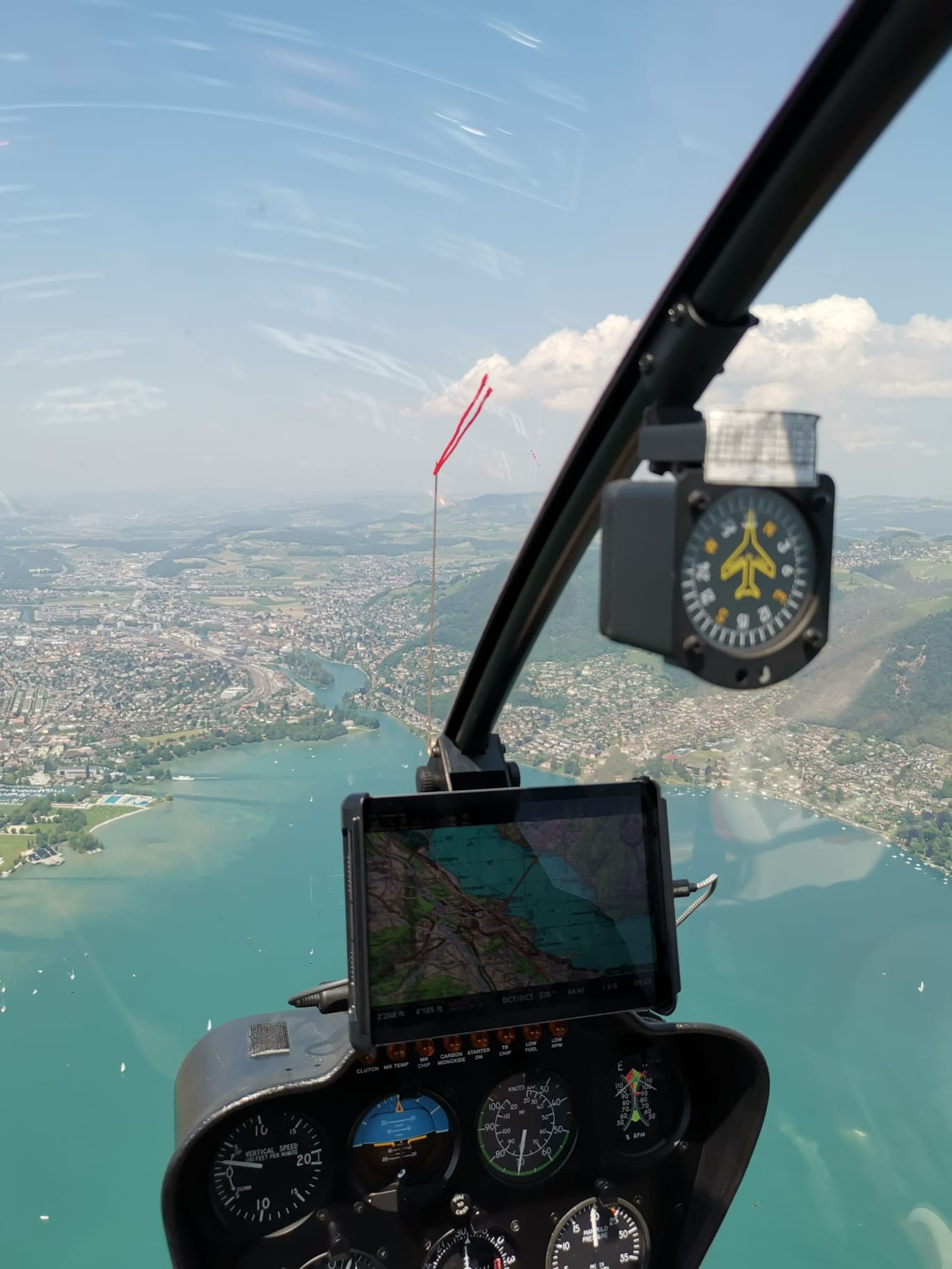 Thunersee Rundflug mit Apero Meielisalp