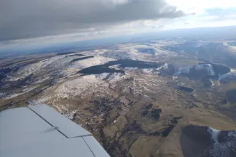 Le Massif Central au mois de mars