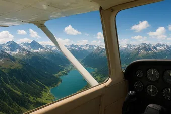 Top-Alpenflug, einfach unvergesslich