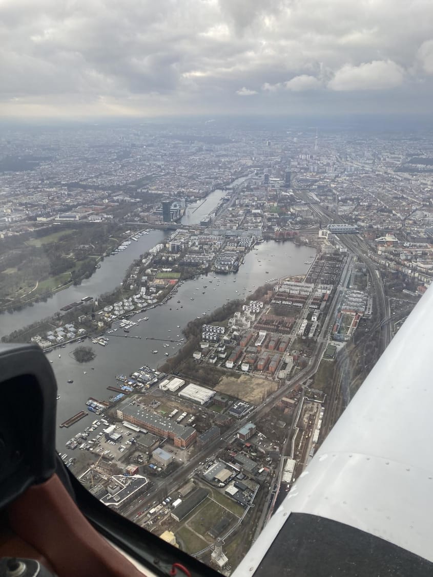 Rundflug um Berlin