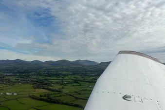 Fly from Coventry to Blackbushe and return