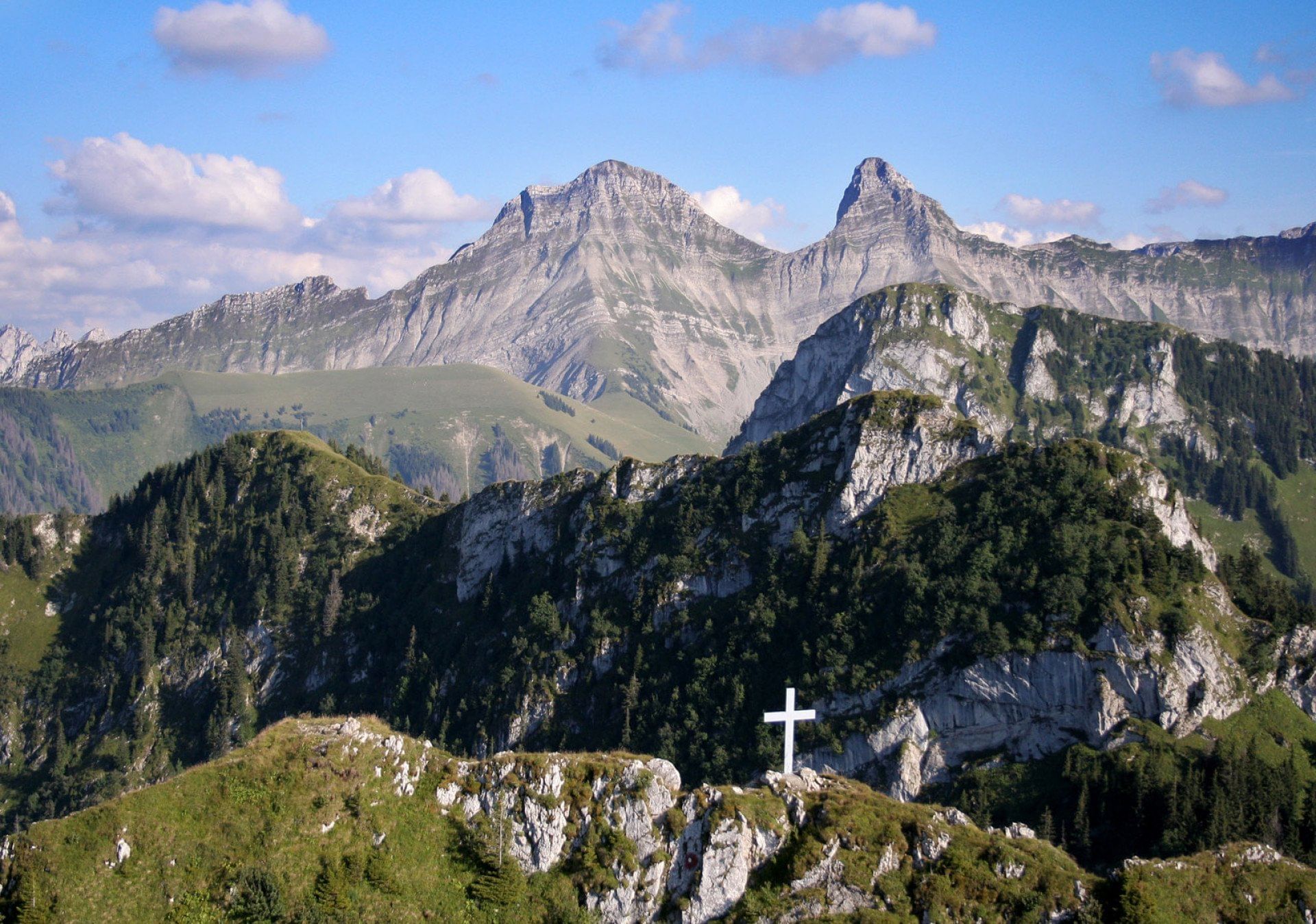 Découverte de la Gruyère en Cessna 172, parcours 2