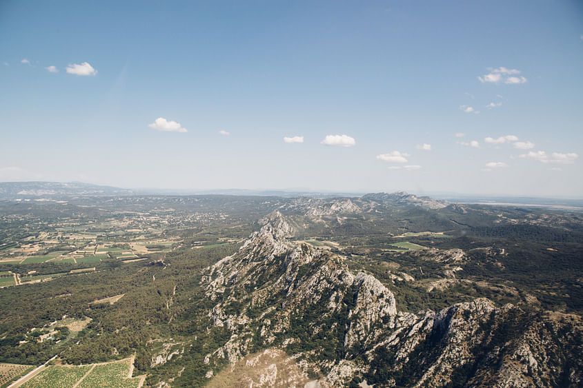 Plein les yeux avec un survol des Alpilles et Luberon