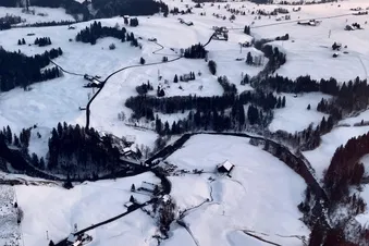 Helikopterflug im Herzen der Schweiz