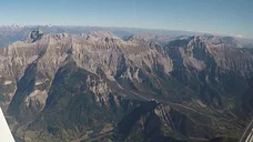 Découverte aérienne du massif du Vercors