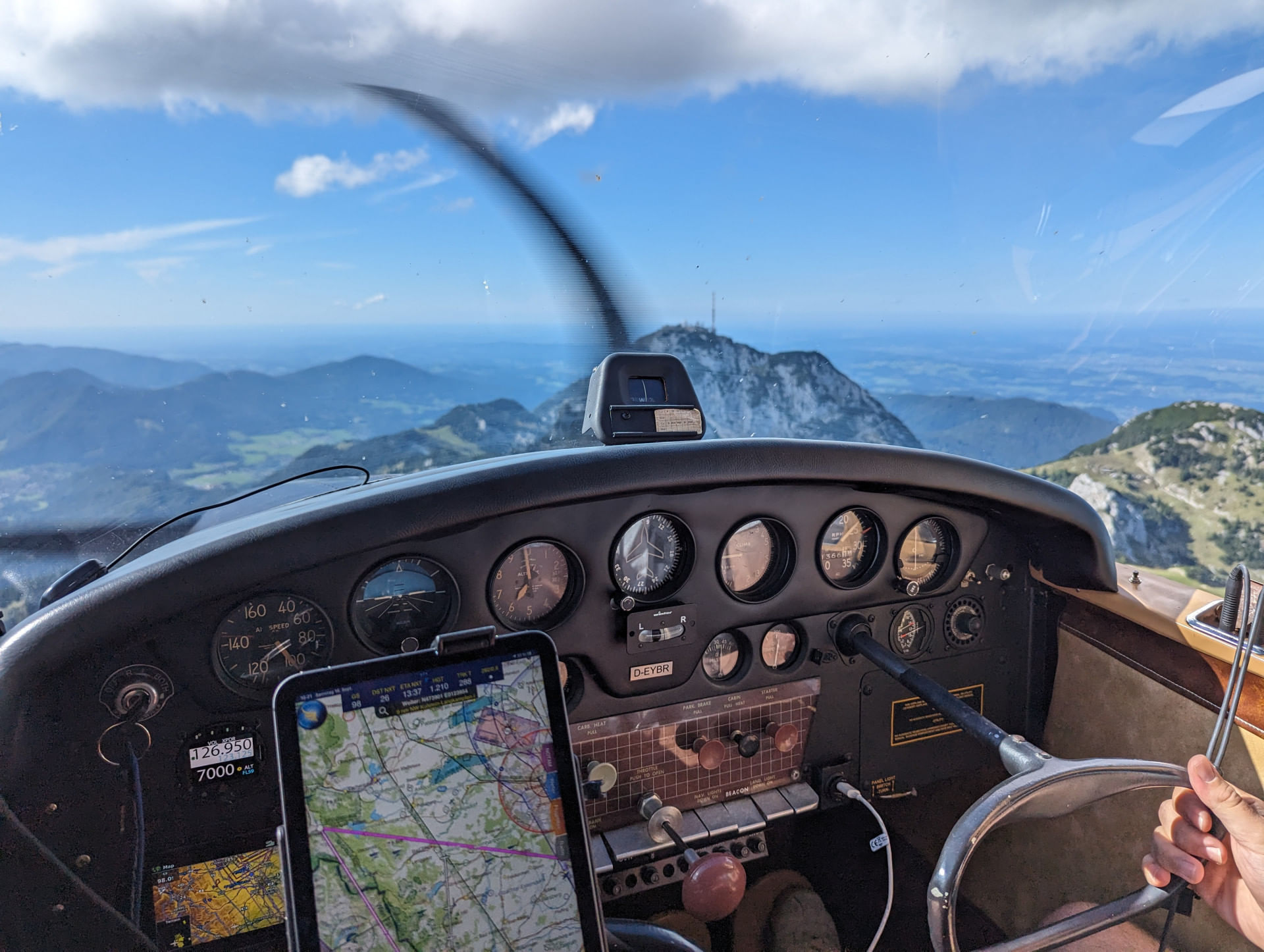 Wendelstein im Hintergrund 🛩️