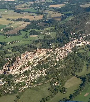 Un coup d'ailes sur Cordes