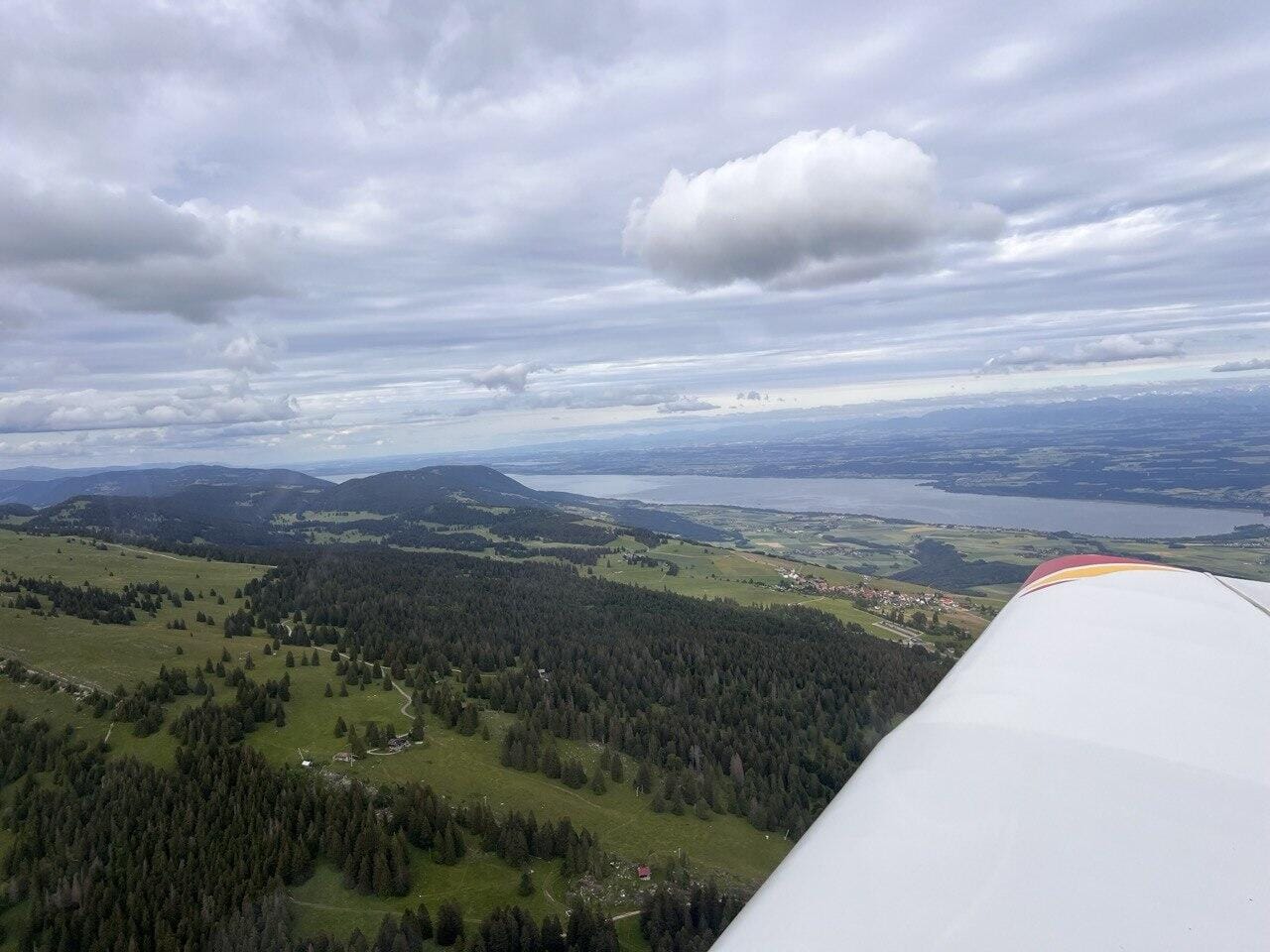 Yverdon-les-Bains, lac de Neuchâtel,  Chasseron