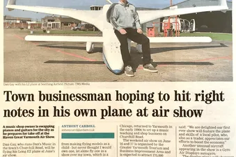 East Coast Sightseeing flight in a Rutan Aircraft!